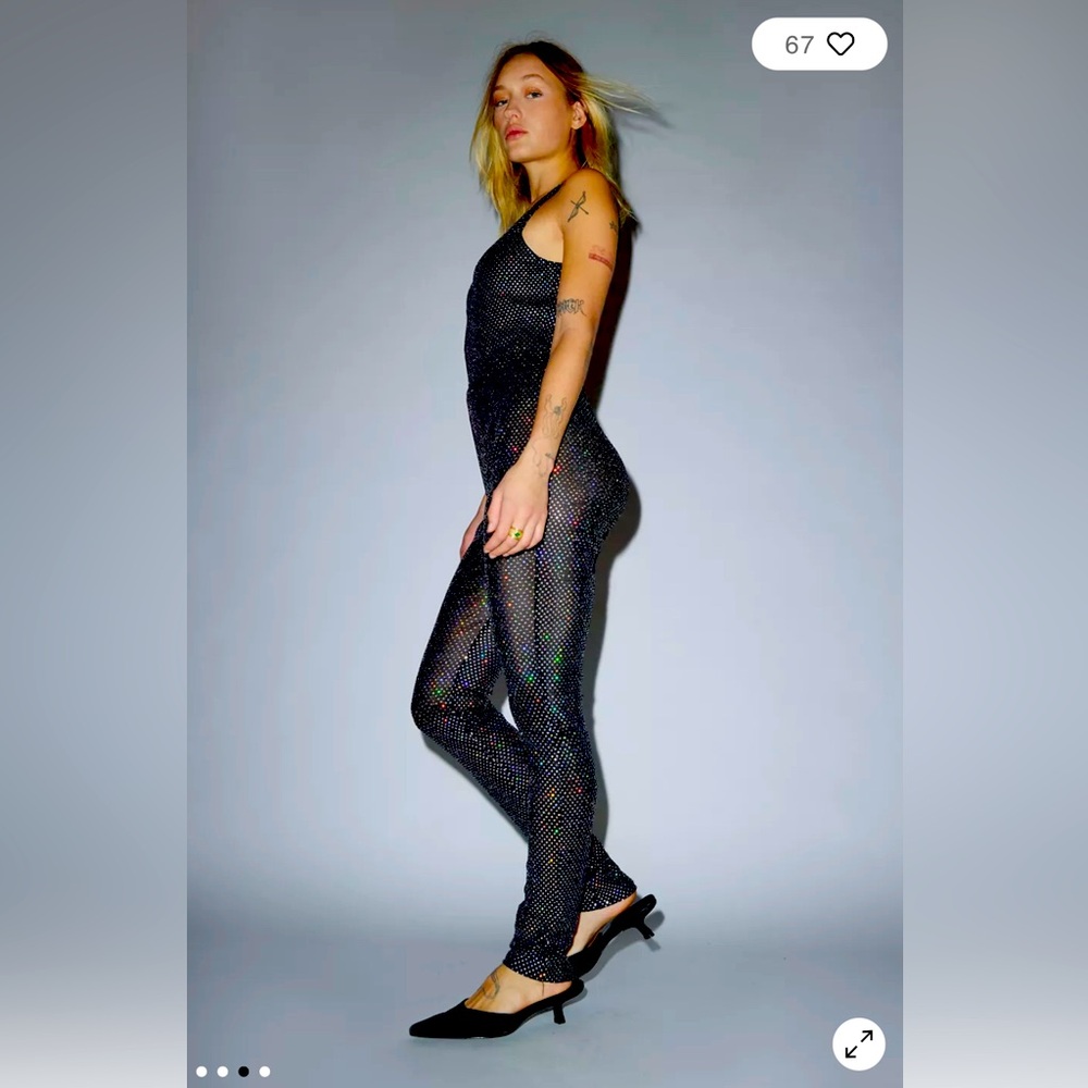 Glamorous holograph jumpsuit